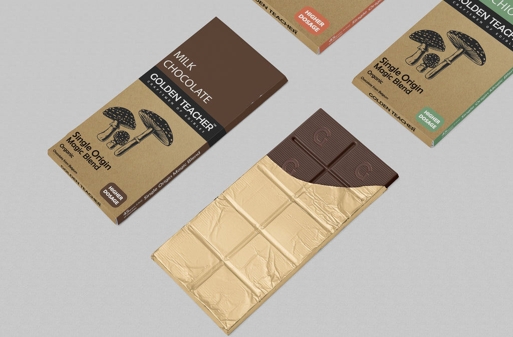 Golden Teacher Higher Dosage Nootropic Chocolate