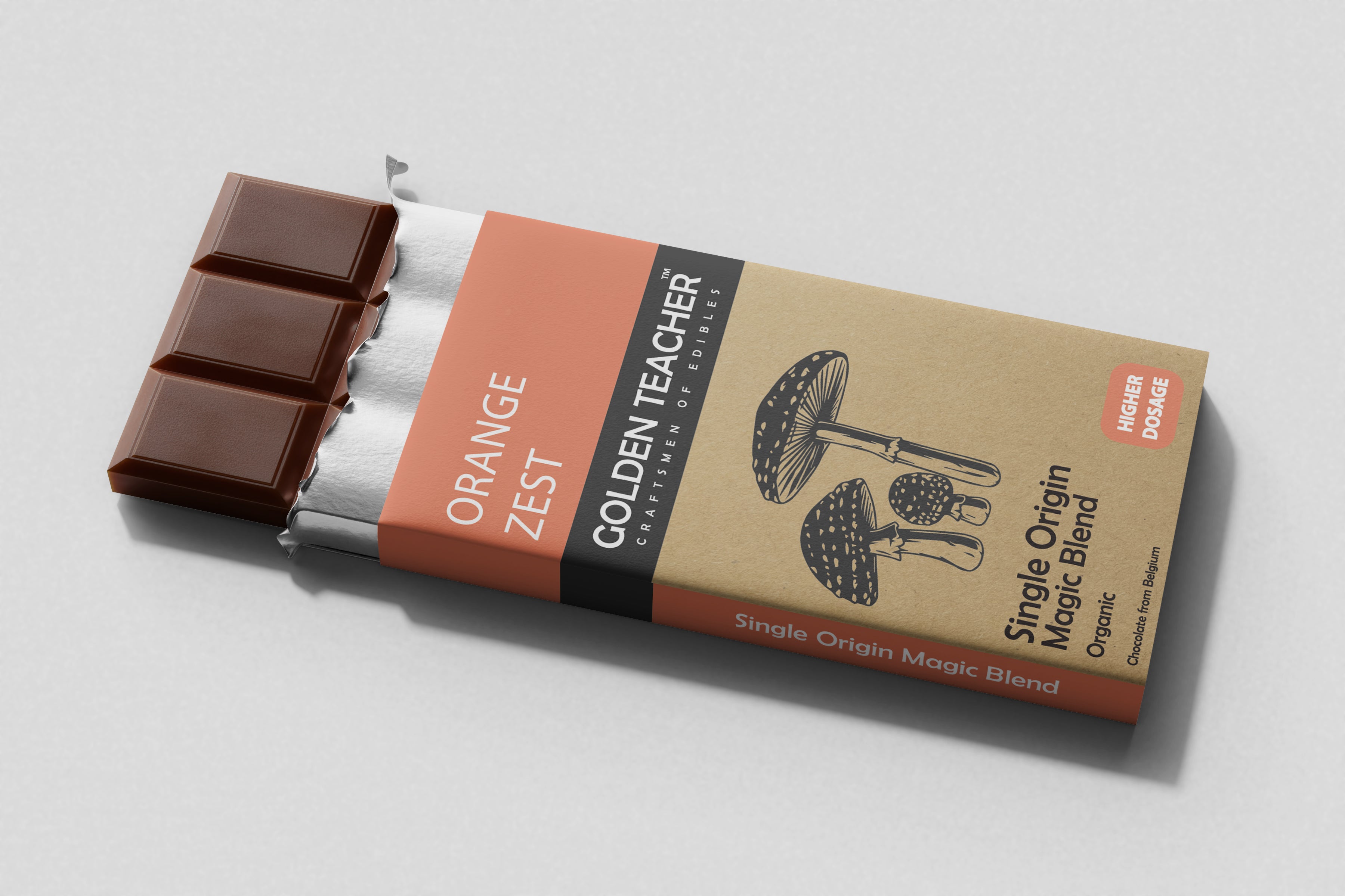 Golden Teacher Higher Dosage Nootropic Chocolate