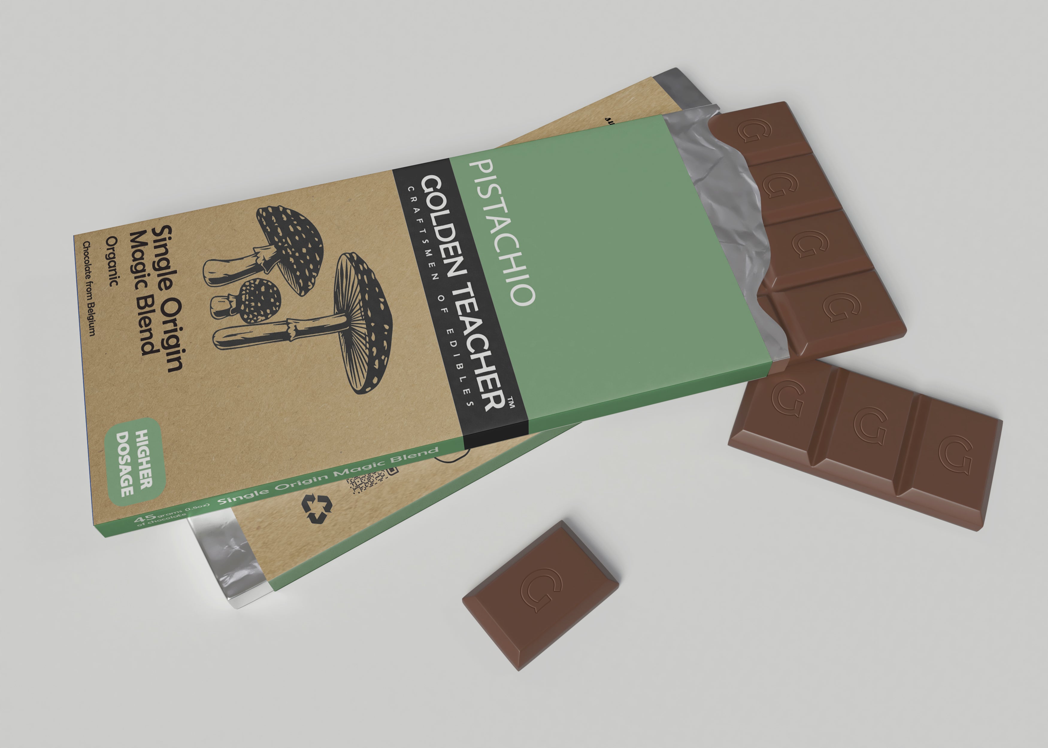 Golden Teacher Higher Dosage Nootropic Chocolate